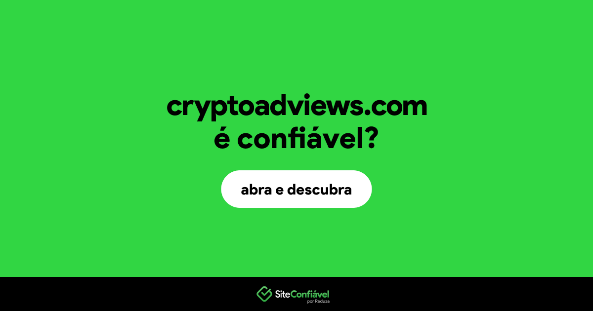 O site cryptoadviews.com é confiável?