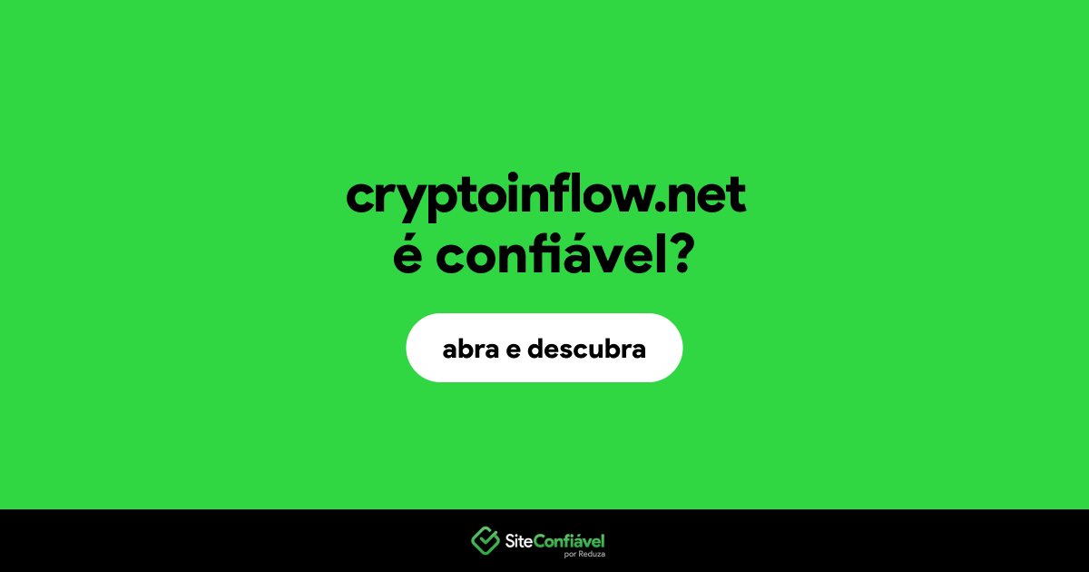 O site cryptoinflow.net é confiável?