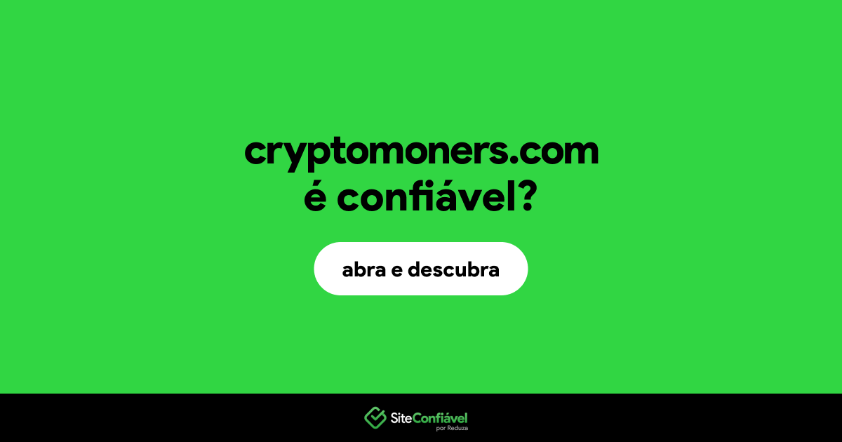 O site cryptomoners.com é confiável?