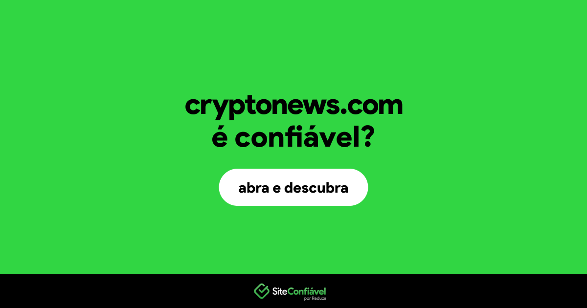 O site cryptonews.com é confiável?