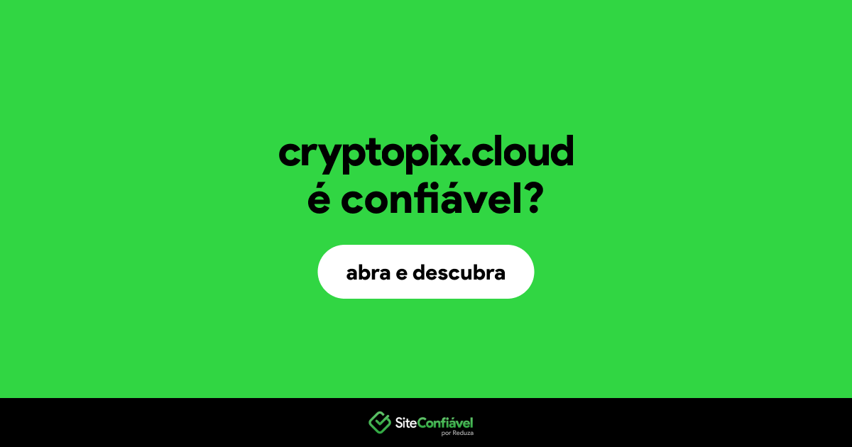 O site cryptopix.cloud é confiável?