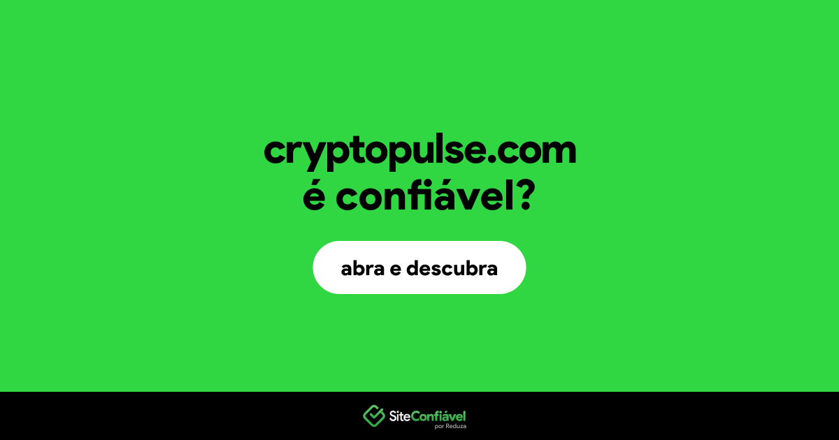 O site cryptopulse.com é confiável?