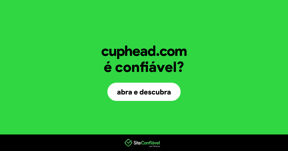 O site cuphead.com é confiável?