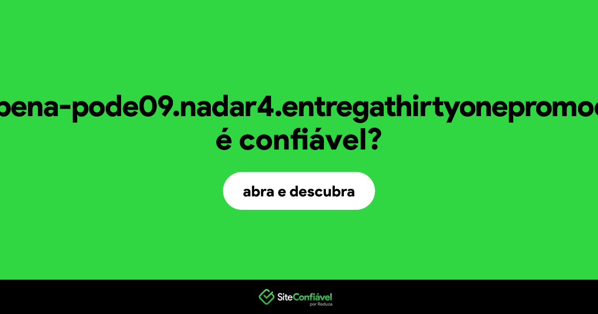 O site cx.bola-pena-pode09.nadar4.entregathirtyonepromocional.de é confiável?
