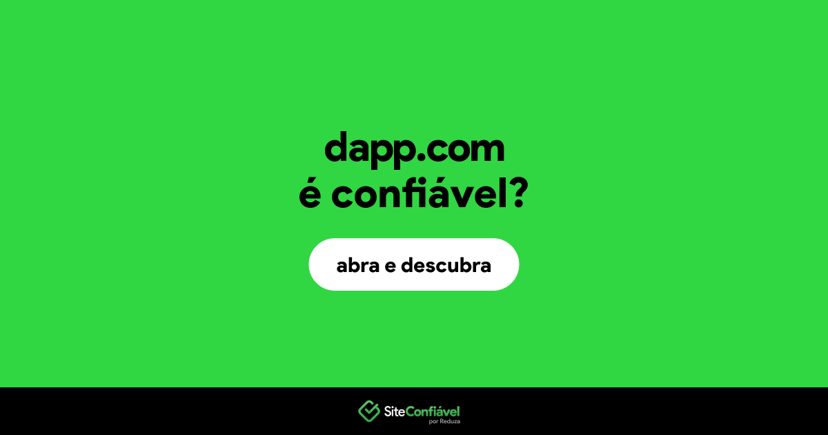 O site dapp.com é confiável?