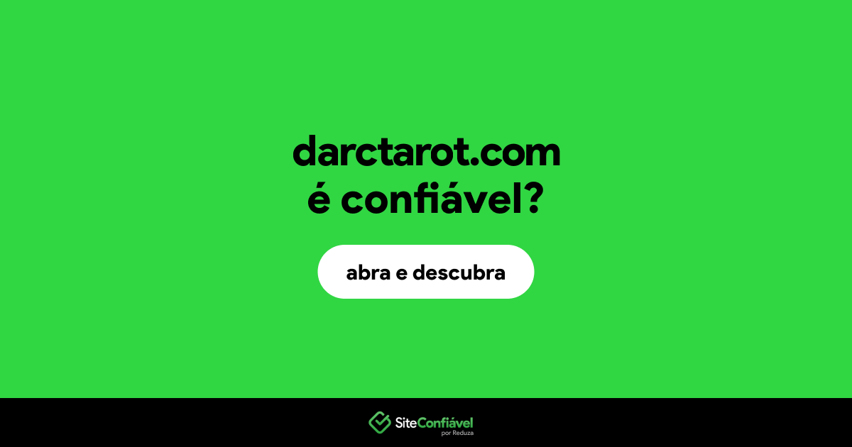 O site darctarot.com é confiável?