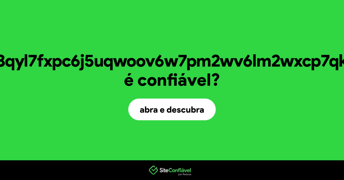 O site darkma2wvw3qyl7fxpc6j5uqwoov6w7pm2wv6lm2wxcp7qkfqoxalvad.link é confiável?