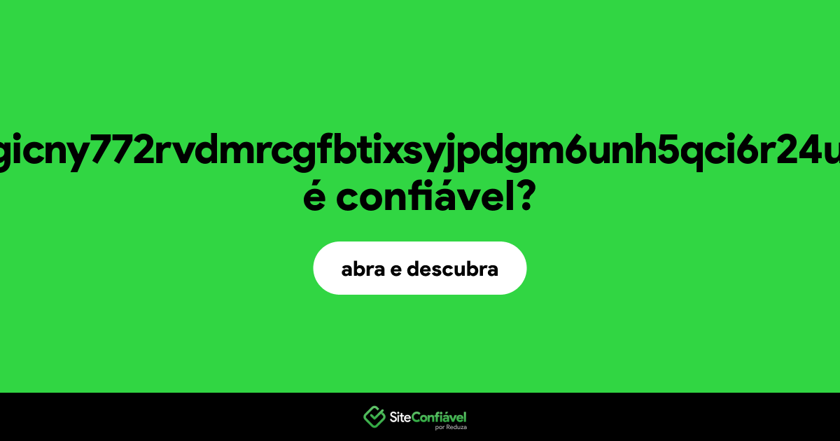O site darksid3f3ggicny772rvdmrcgfbtixsyjpdgm6unh5qci6r24ukg4qd.onion é confiável?