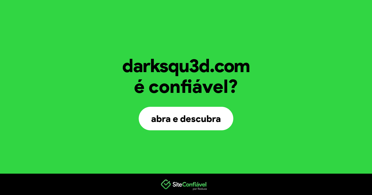 O site darksqu3d.com é confiável?