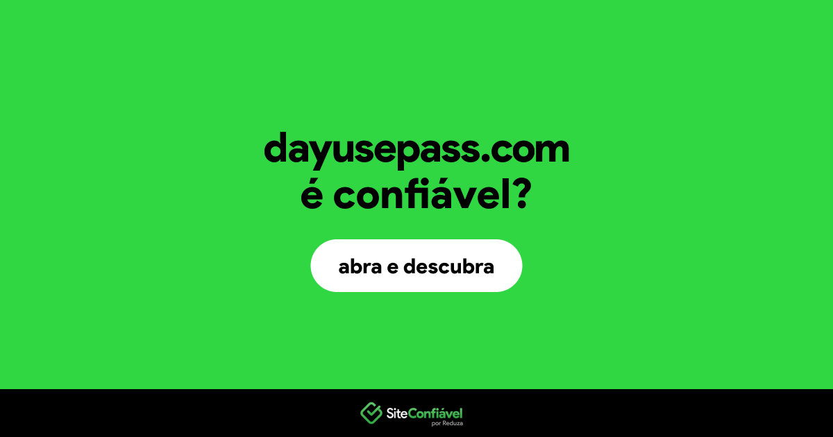 O site dayusepass.com é confiável?