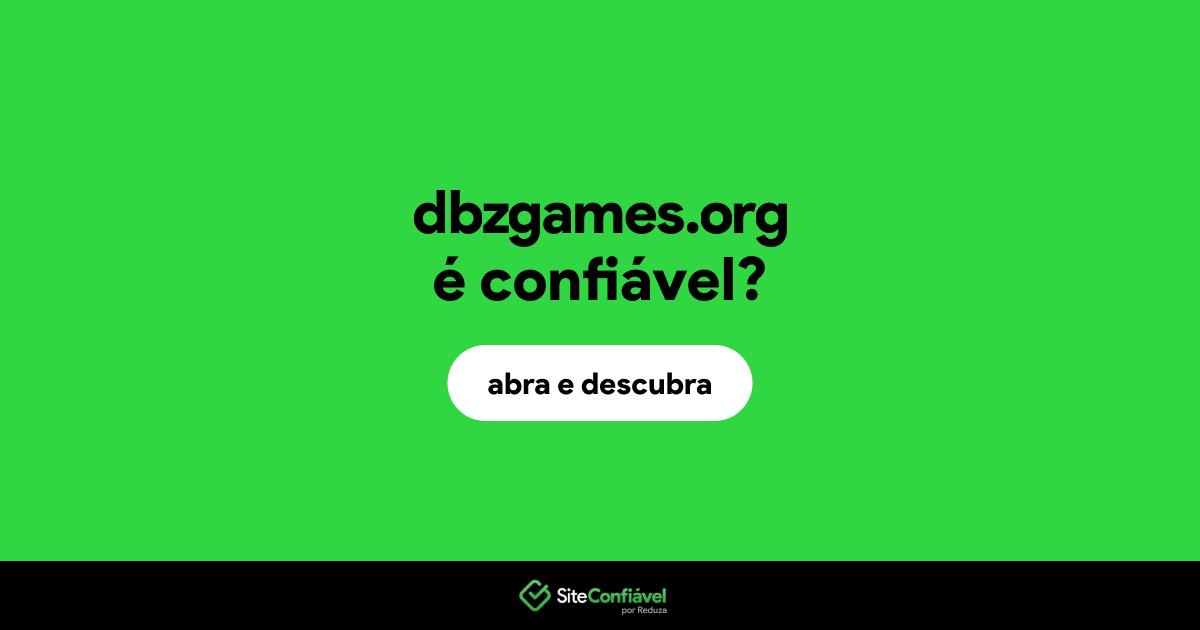 O site dbzgames.org é confiável?
