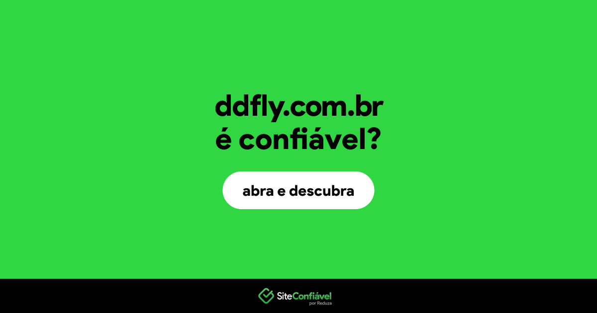 O site ddfly.com.br é confiável?