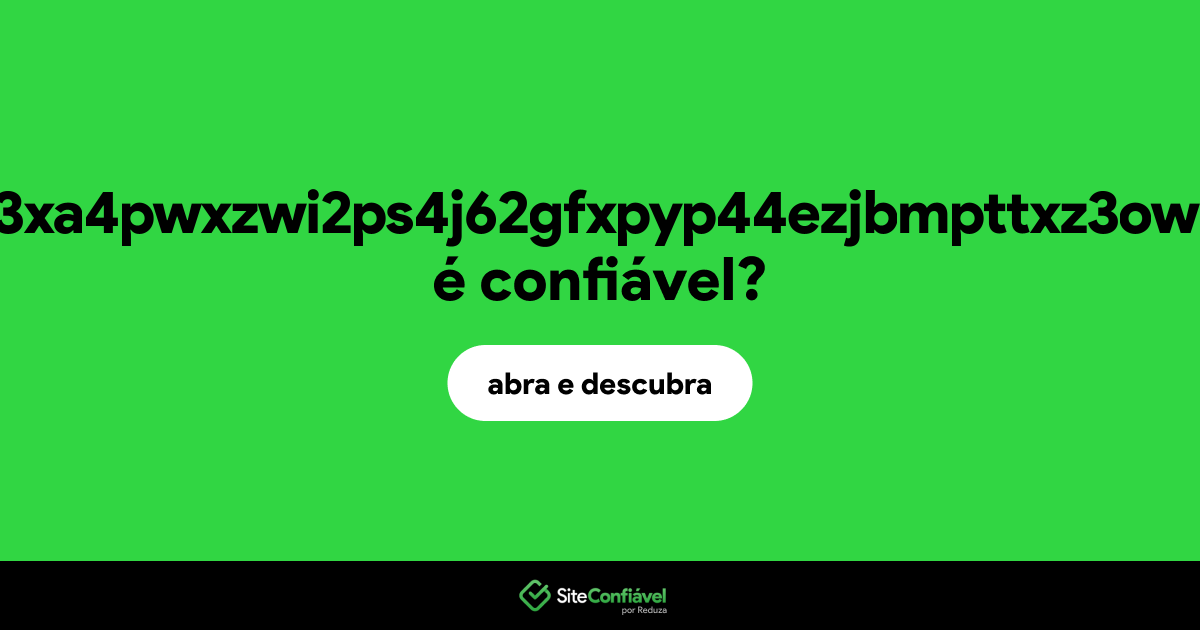 O site deepv2w7p33xa4pwxzwi2ps4j62gfxpyp44ezjbmpttxz3owlsp4ljid.onion é confiável?