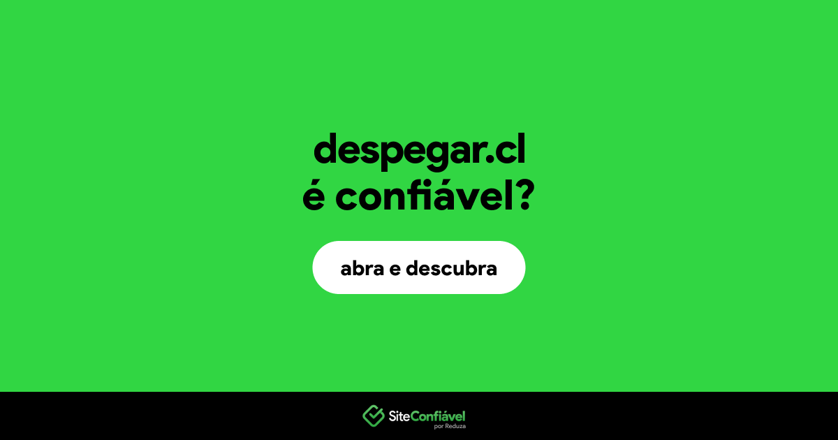 O site despegar.cl é confiável?