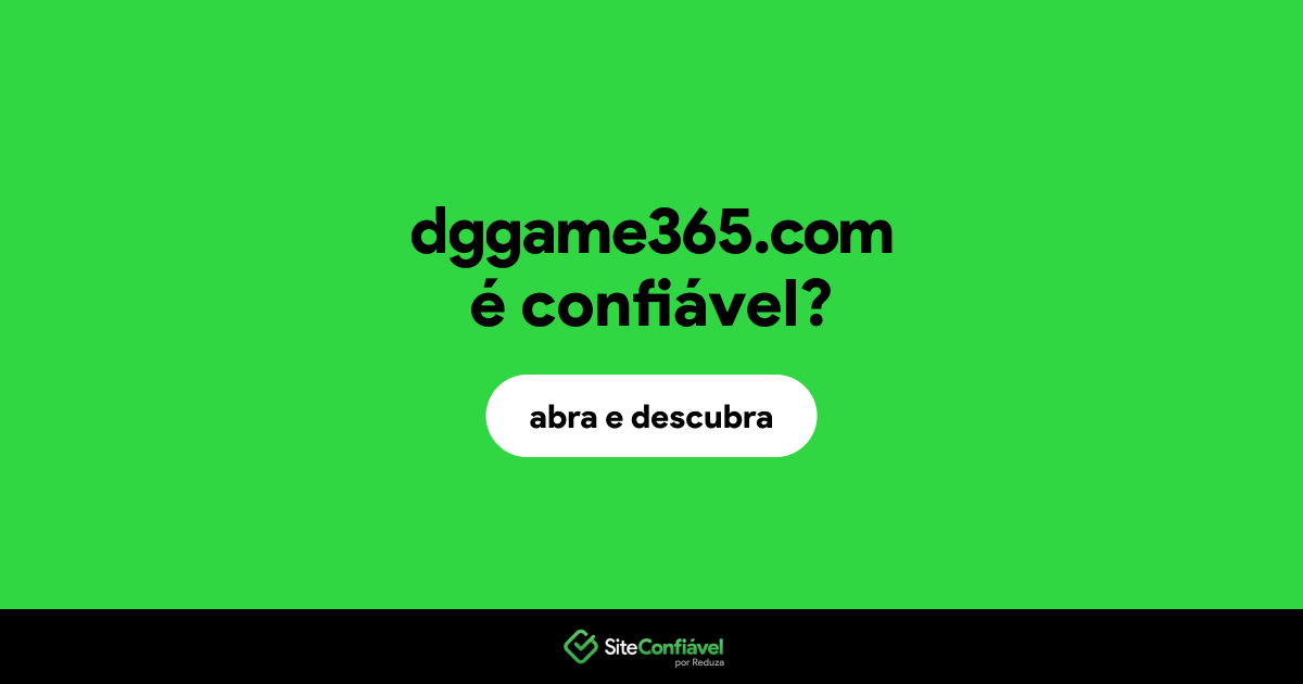 O site dggame365.com é confiável?