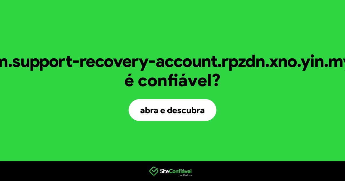 O site disneypls.com.support-recovery-account.rpzdn.xno.yin.mybluehost.me é confiável?