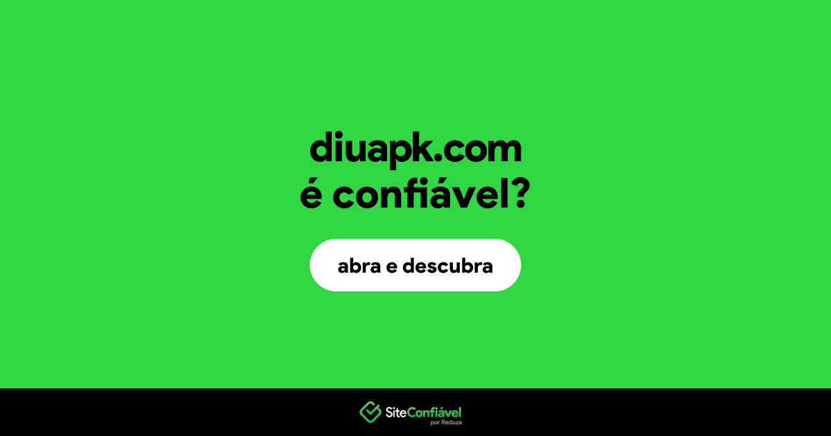 O site diuapk.com é confiável?