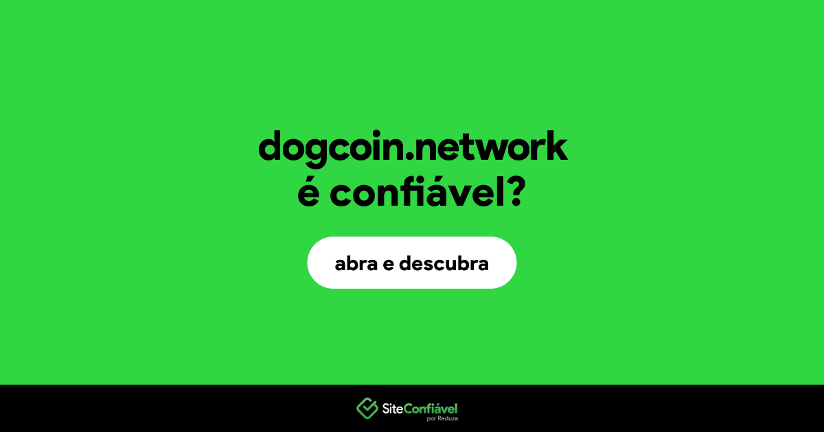 O site dogcoin.network é confiável?