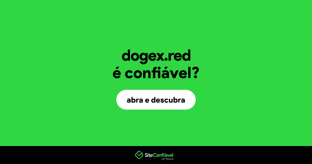 O site dogex.red é confiável?