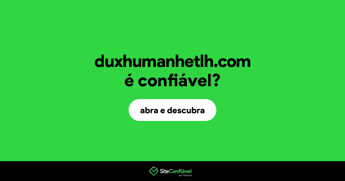 O site duxhumanhetlh.com é confiável?