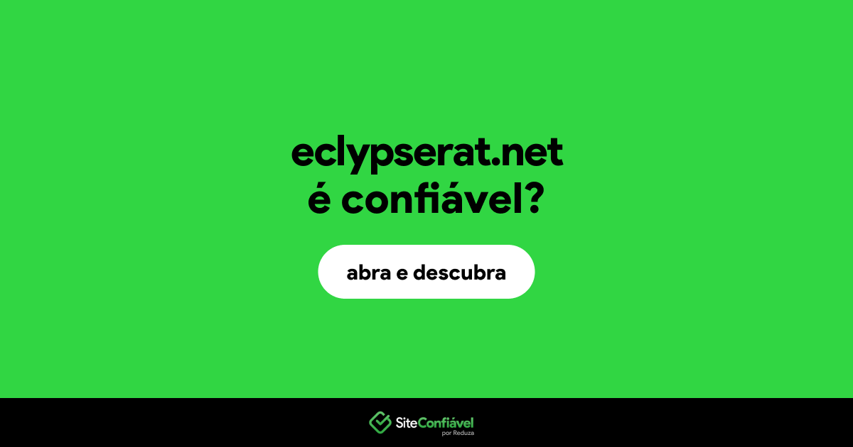 O site eclypserat.net é confiável?