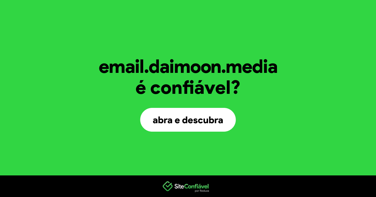 O site email.daimoon.media é confiável?