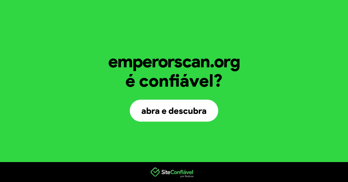 O site emperorscan.org é confiável?