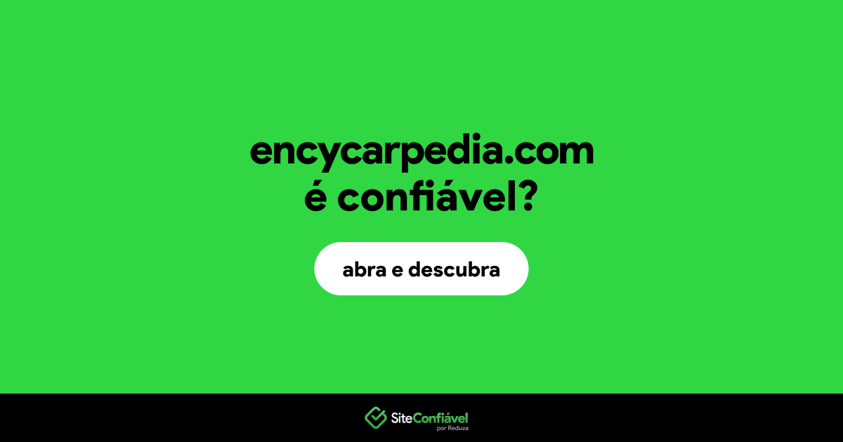 O site encycarpedia.com é confiável?