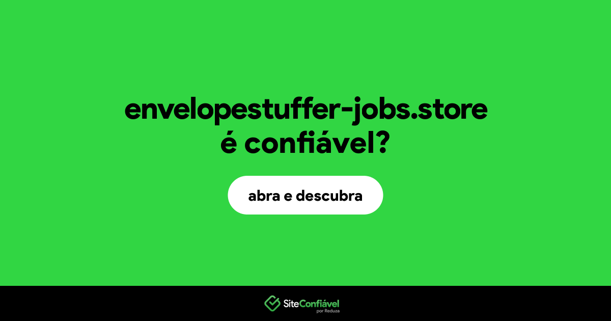 O site envelopestuffer-jobs.store é confiável?