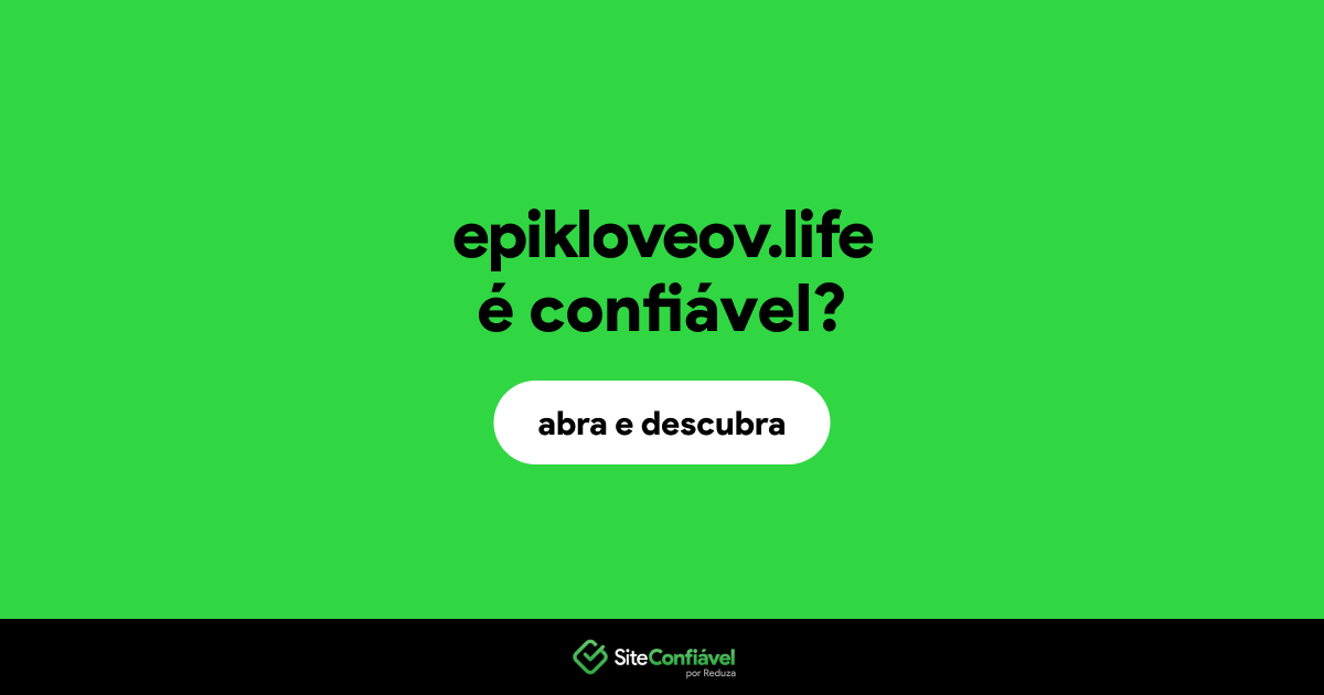 O site epikloveov.life é confiável?