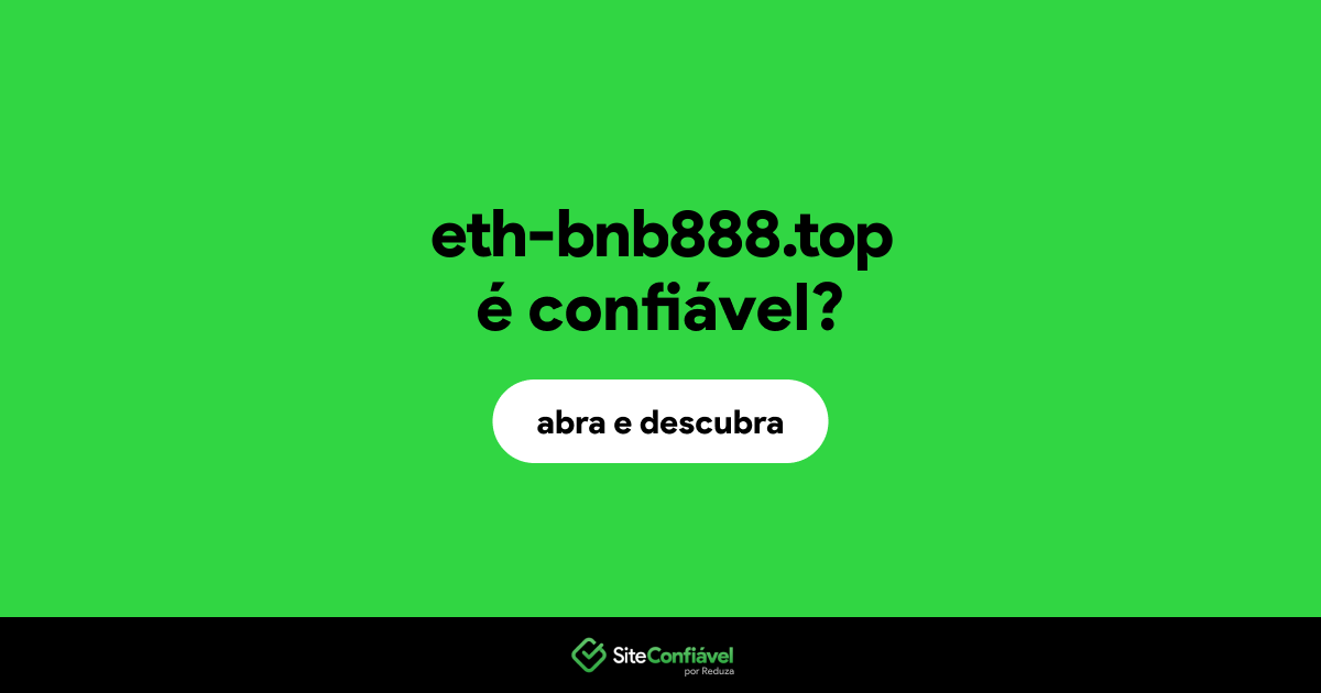 O site eth-bnb888.top é confiável?