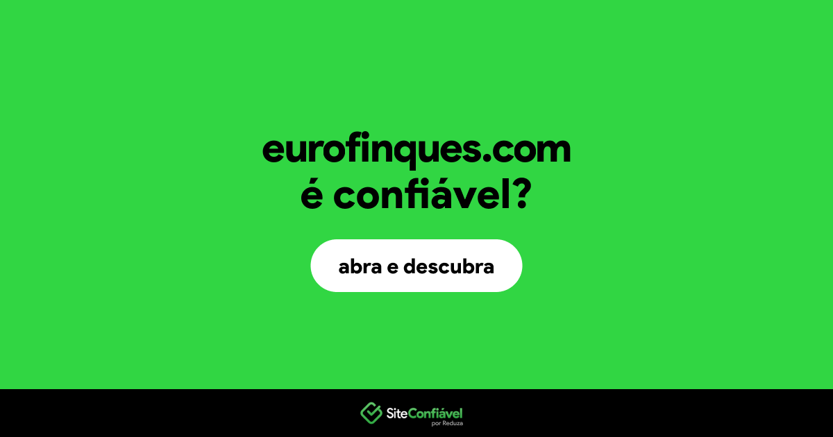 O site eurofinques.com é confiável?