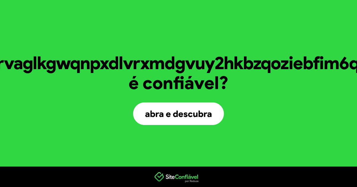 O site exiliow4ctlzrvaglkgwqnpxdlvrxmdgvuy2hkbzqoziebfim6q5hwid.onion é confiável?