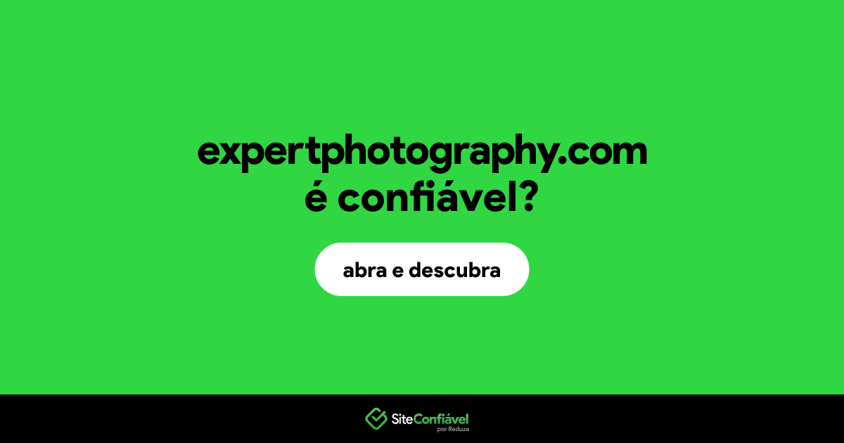 O site expertphotography.com é confiável?