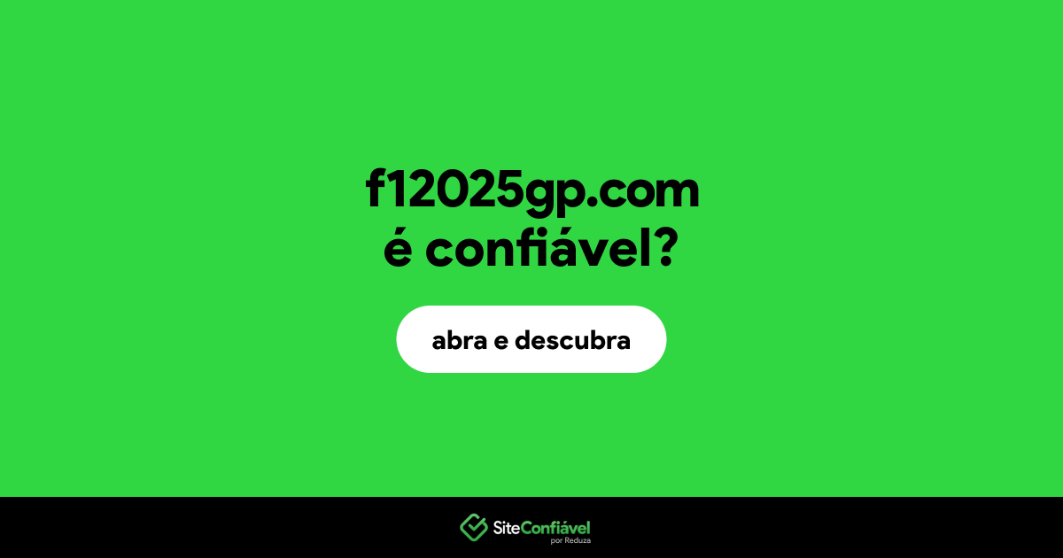 O site f12025gp.com é confiável?