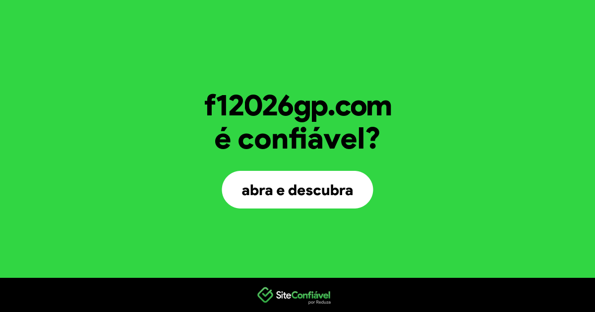 O site f12026gp.com é confiável?