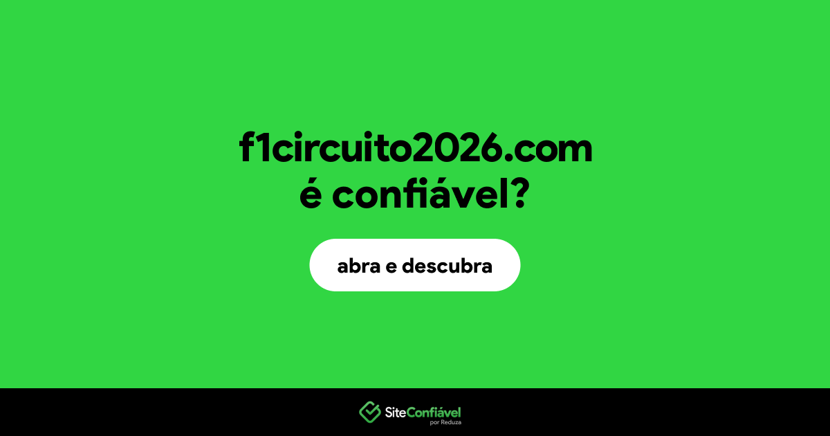 O site f1circuito2026.com é confiável?