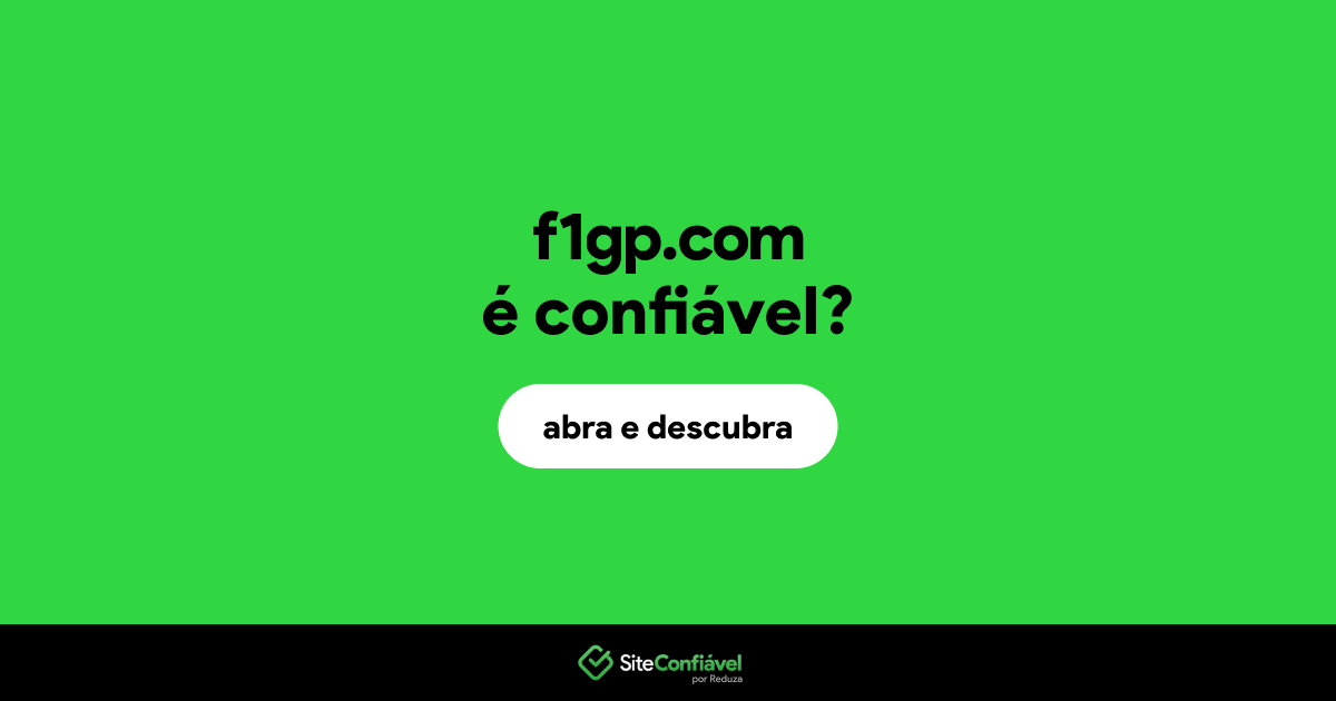 O site f1gp.com é confiável?
