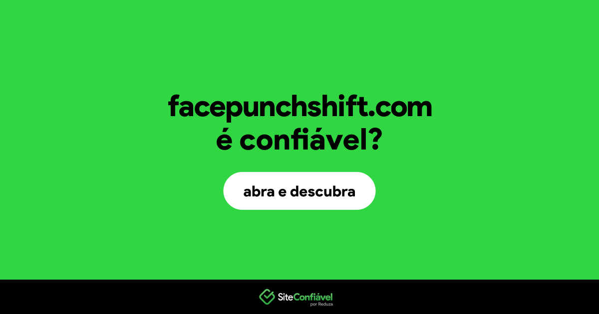 O site facepunchshift.com é confiável?