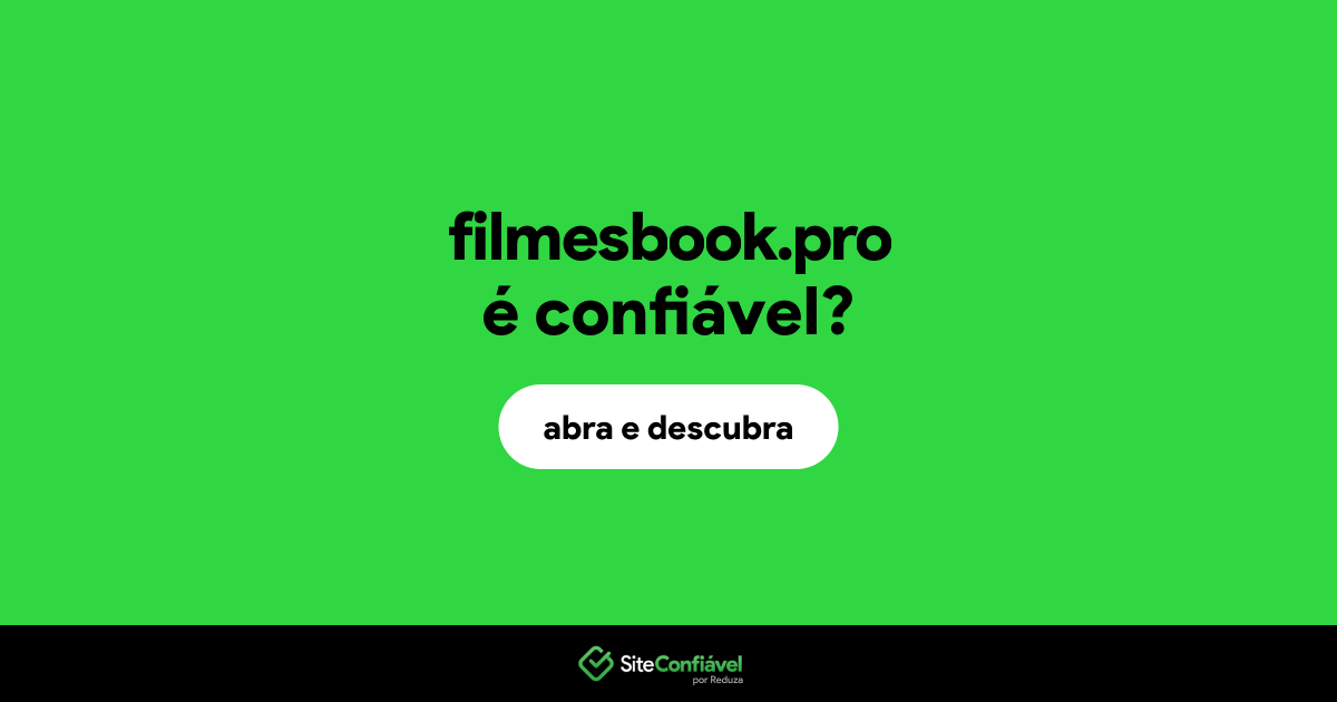 O site filmesbook.pro é confiável?