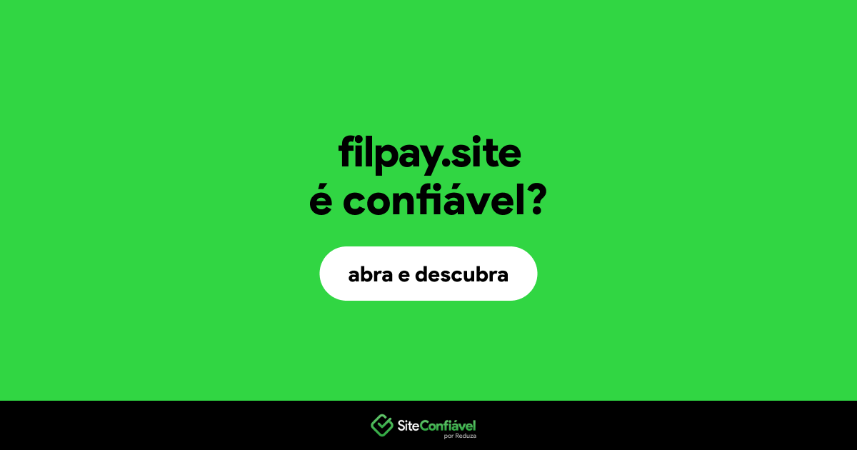 O site filpay.site é confiável?