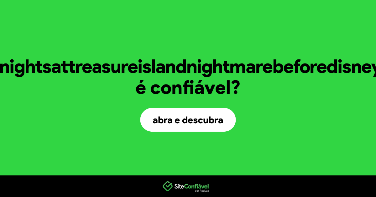 O site fivenightsattreasureislandnightmarebeforedisney.zip é confiável?