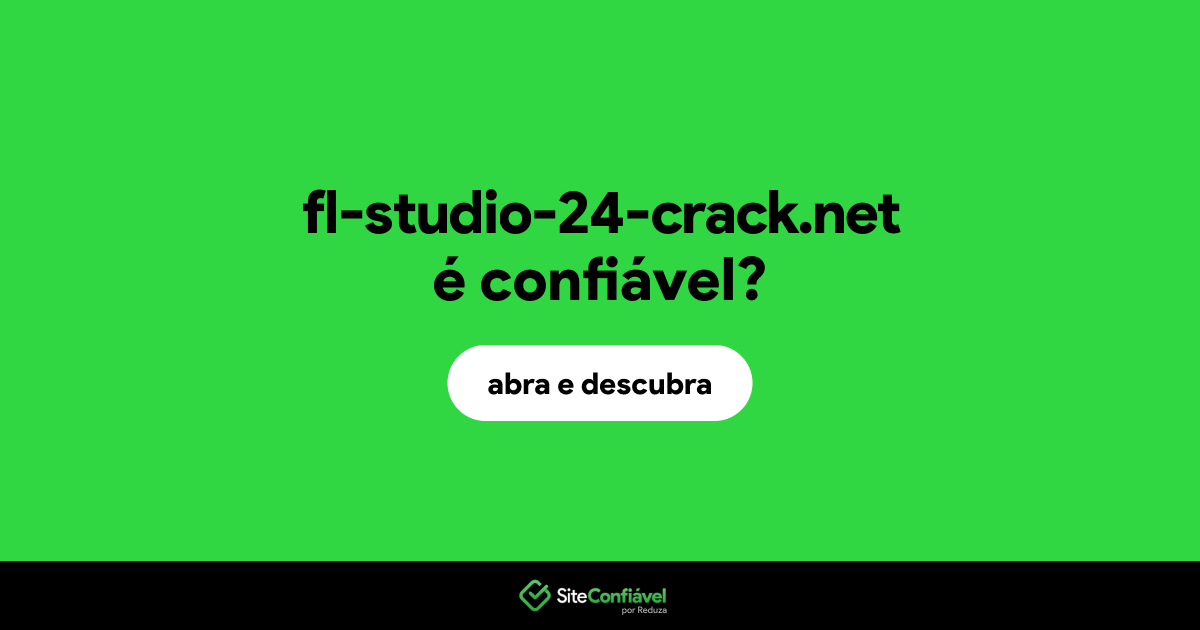 O site fl-studio-24-crack.net é confiável?