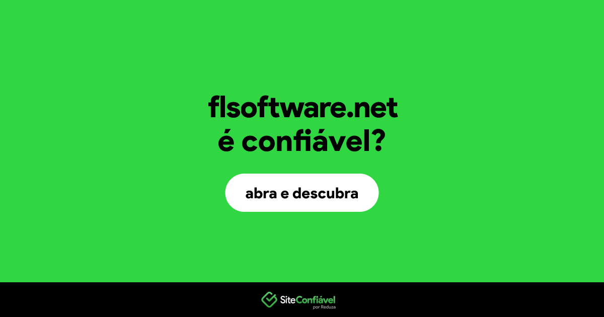 O site flsoftware.net é confiável?