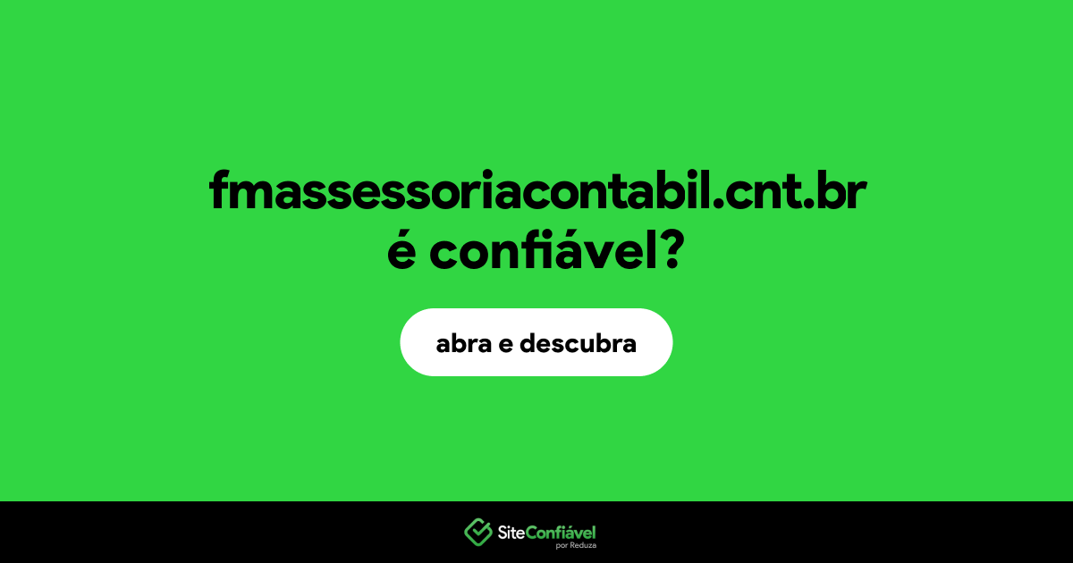 O site fmassessoriacontabil.cnt.br é confiável?