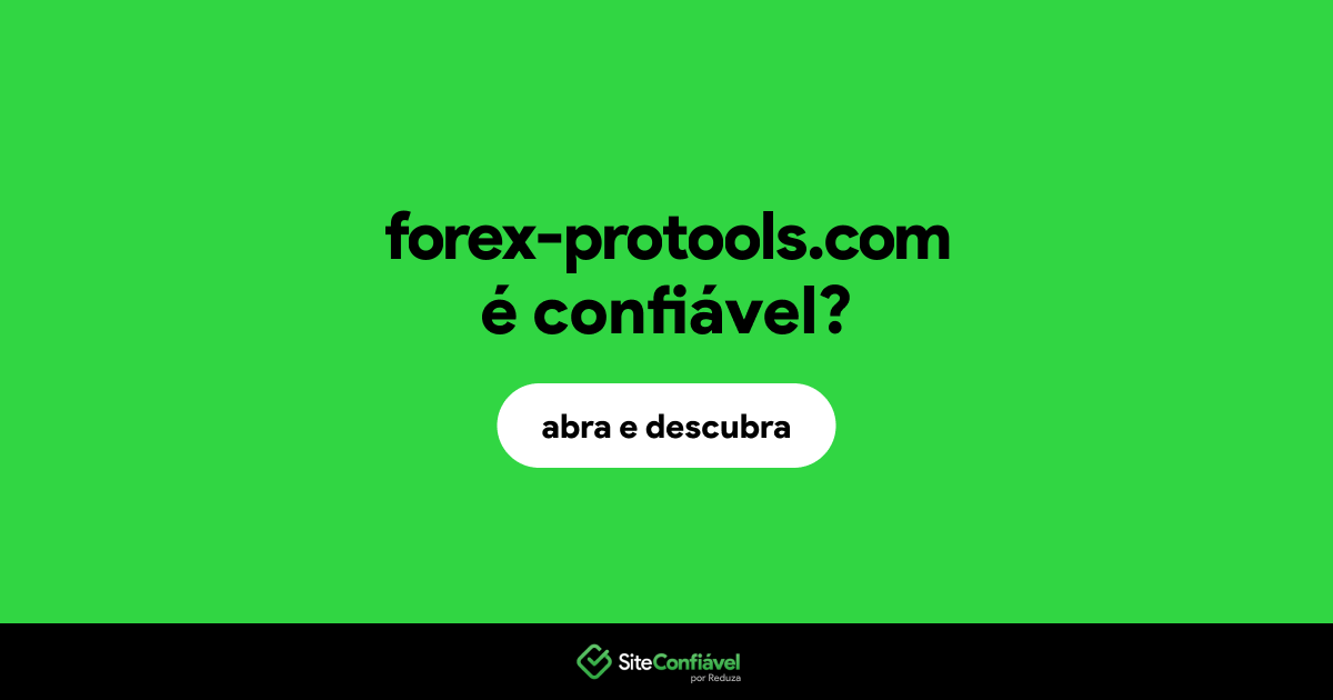 O site forex-protools.com é confiável?