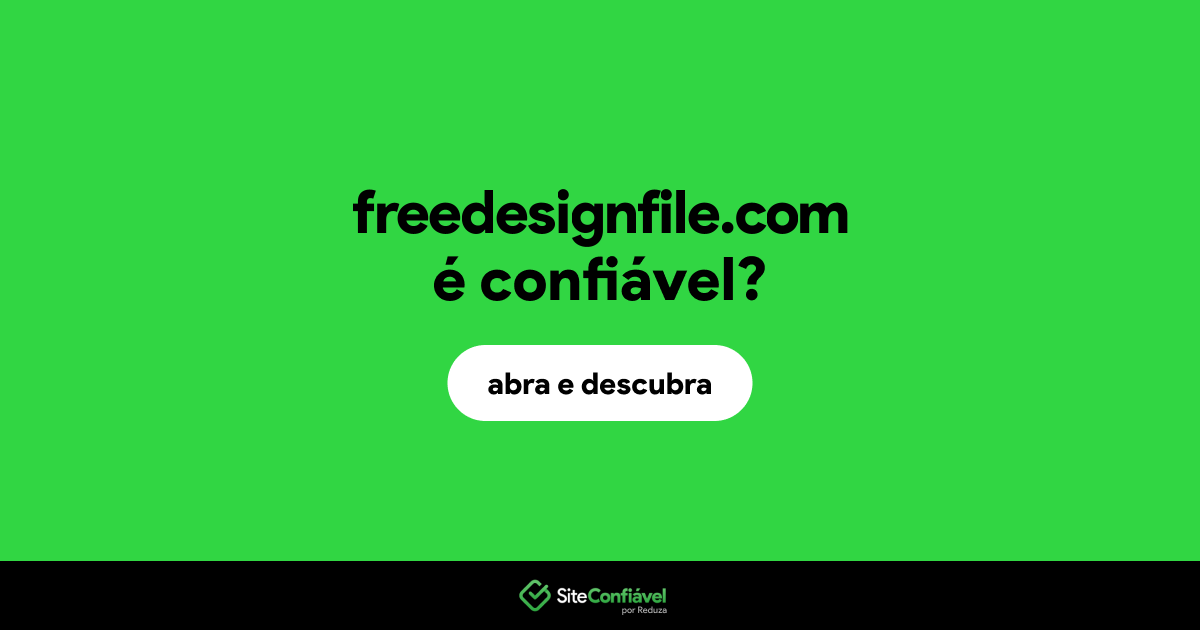 O site freedesignfile.com é confiável?
