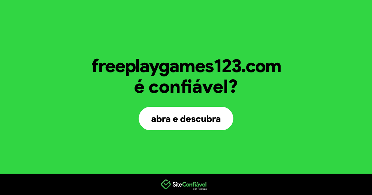 O site freeplaygames123.com é confiável?