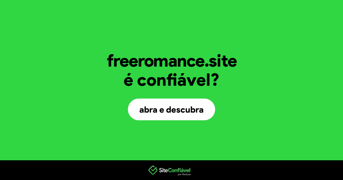 O site freeromance.site é confiável?