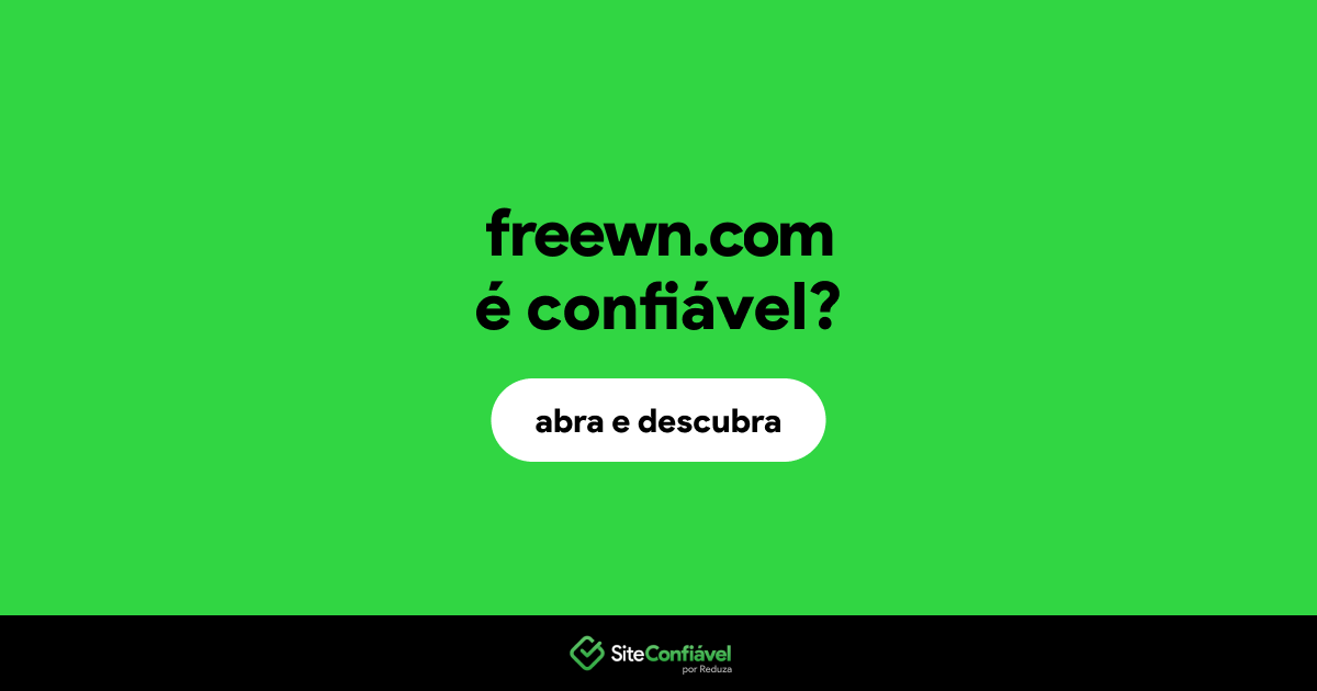 O site freewn.com é confiável?